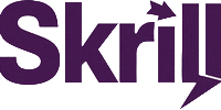 Skrill Logo - schnelle E-Wallet-Einzahlung bei Lizaro Casino