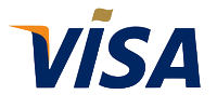 Visa Logo - Kreditkarteneinzahlung bei Lizaro Casino ab 10&euro;